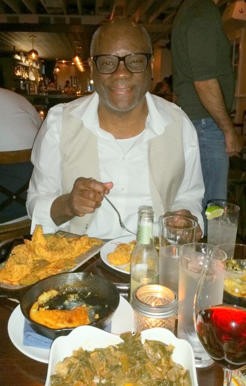 Ron at Valentine's Day Dinner